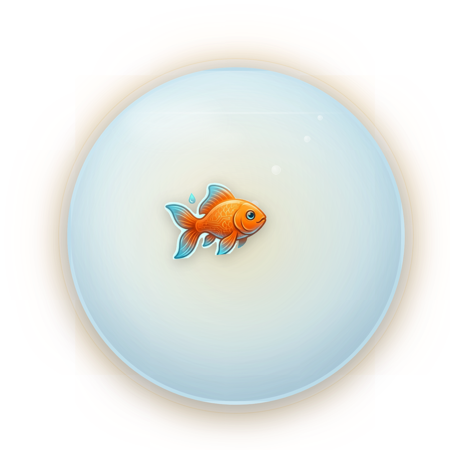 Goldfish mascot